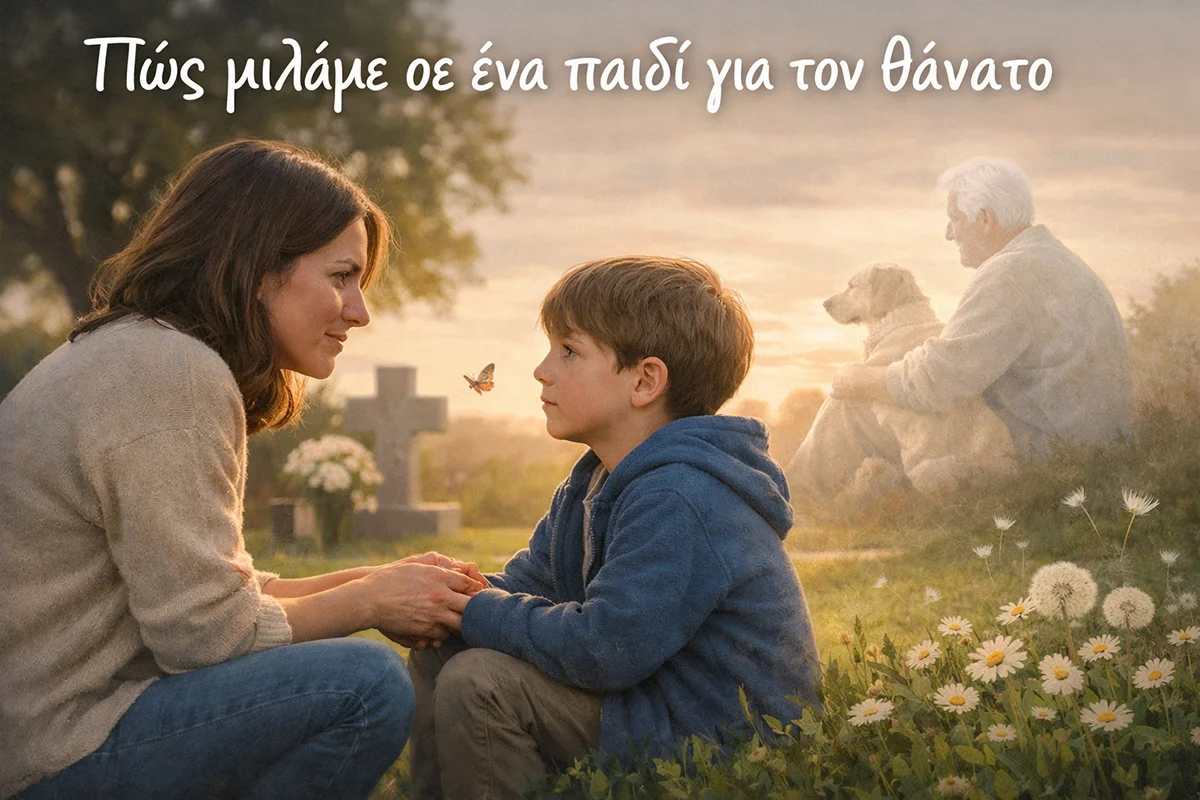 Πώς μιλάμε σε ένα παιδί για τον θάνατο Πώς μιλάμε σε ένα παιδί για τον θάνατο